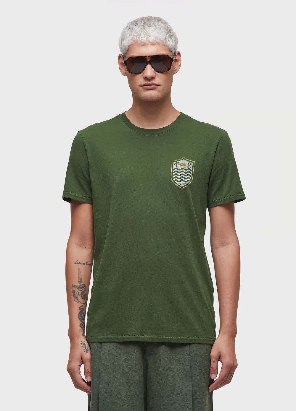 CAMISETA OSKLEN SOFT USED BRASÃO GAZE