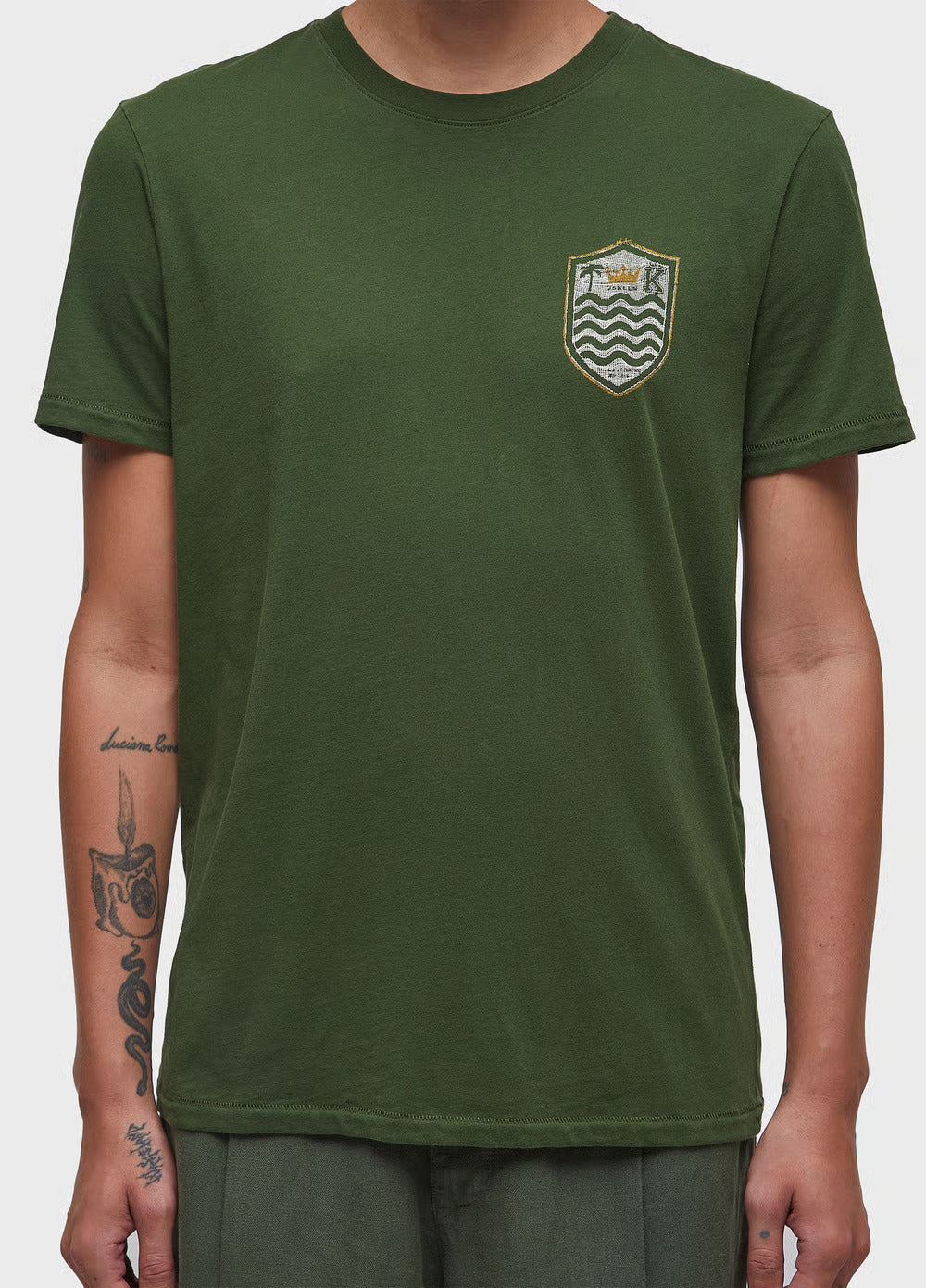 CAMISETA OSKLEN SOFT USED BRASÃO GAZE