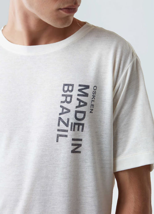 T-SHIRT LIGHT LINEN MADE IN BRAZIL
