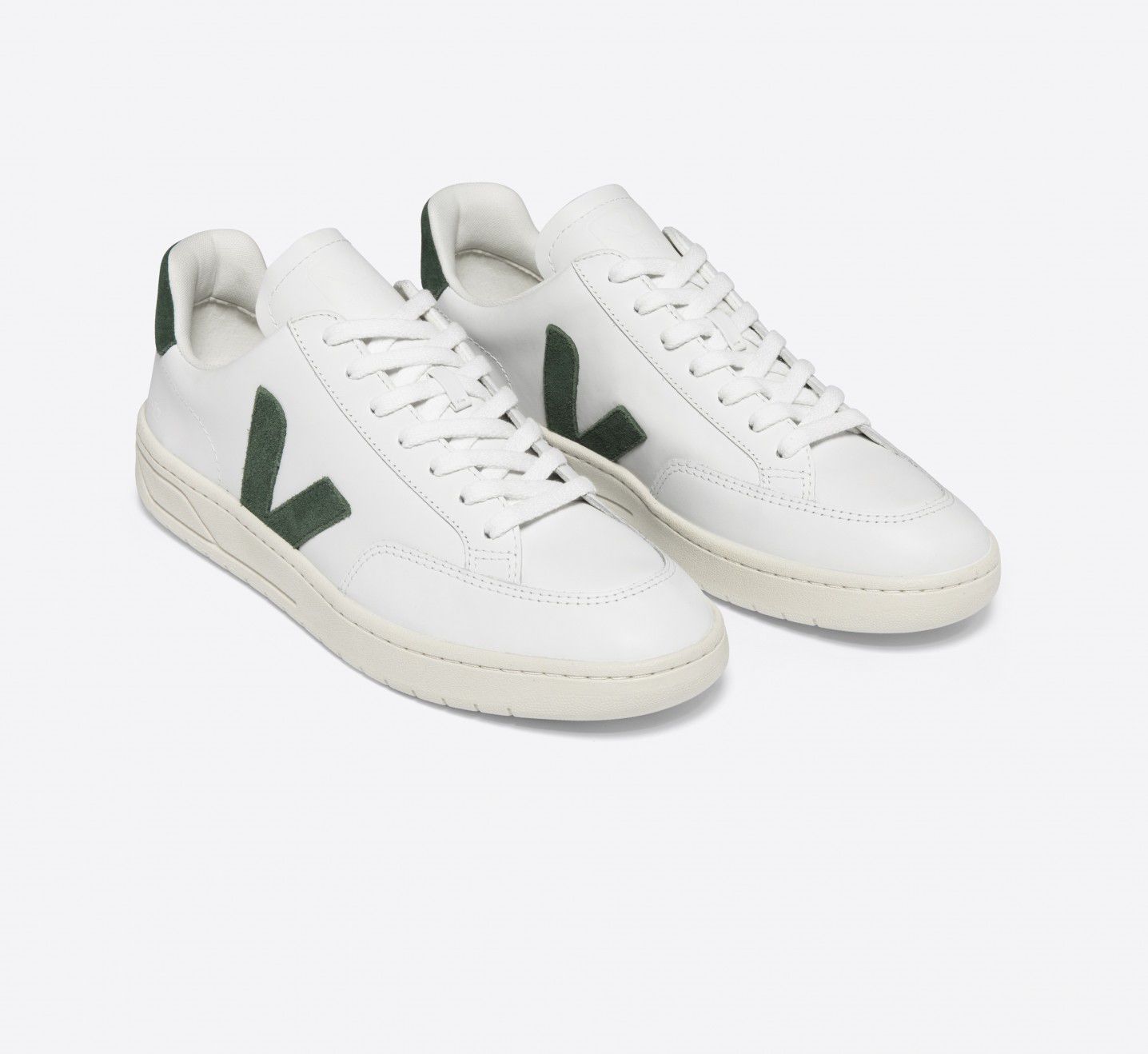 TÊNIS VEJA V-12 LEATHER WHITE CYPRUS