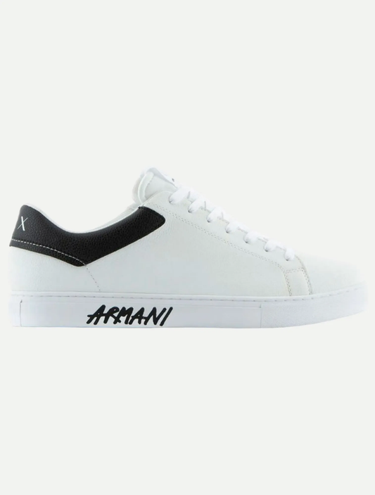 Tênis Armani Exchange  Branco/Preto