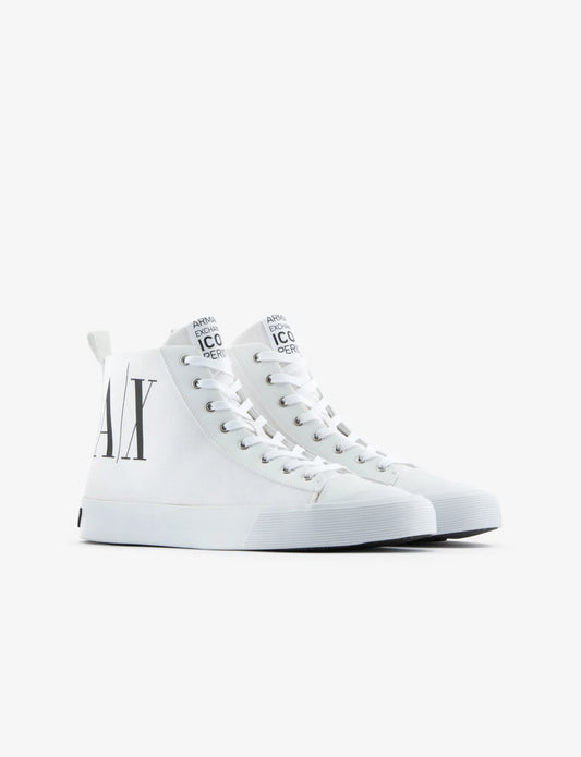 TÊNIS ARMANI EXCHANGE ICON LOGO HIGH TOP